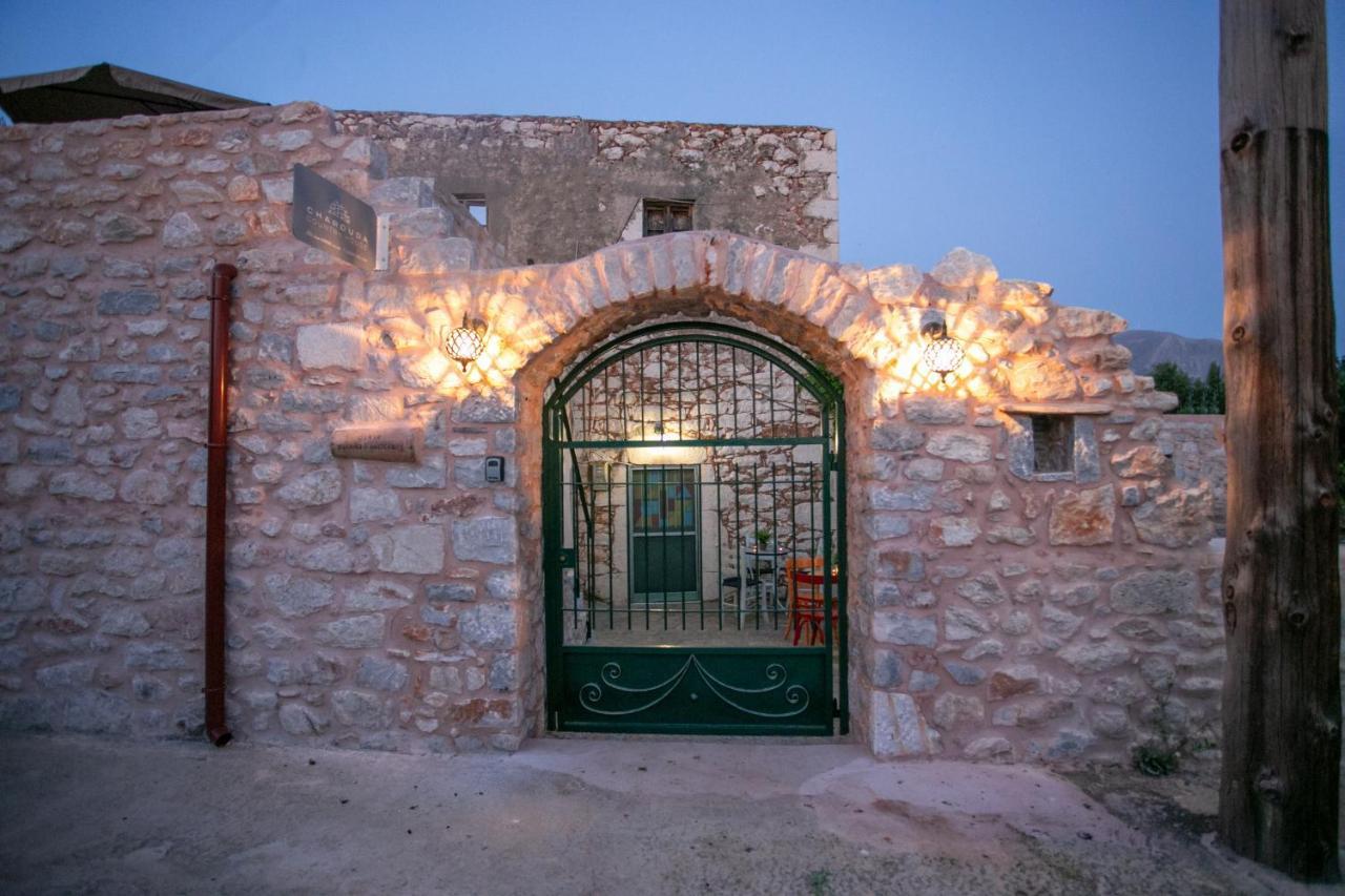 Charouda Country House Pyrgos Dirou ภายนอก รูปภาพ
